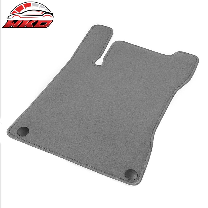 Fits 20-25 Benz C118 CLA-Class Front Rear Floor Mats Carpets Liner Nylon Gray