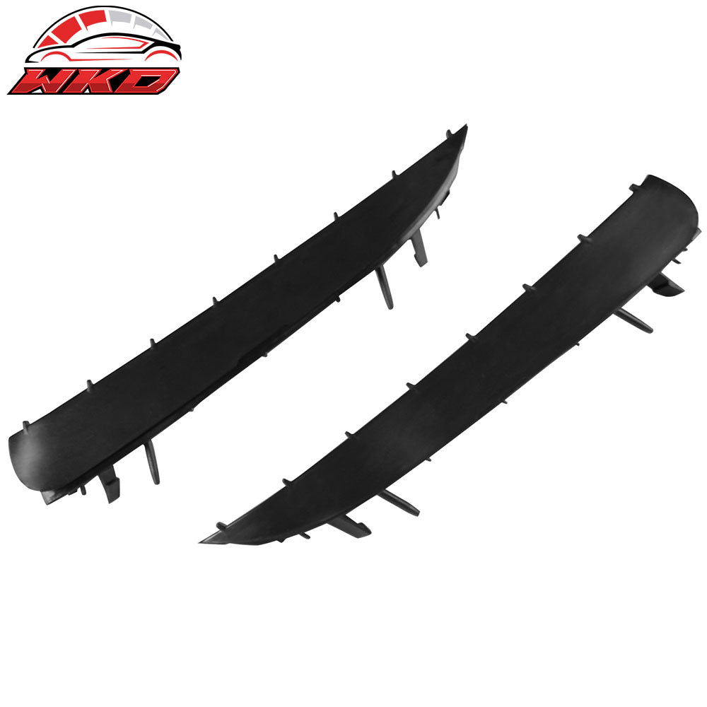 Fits 14-19 Benz W117 C117 CLA-Class Rear Bumper Side Vent Canards Painted #Red