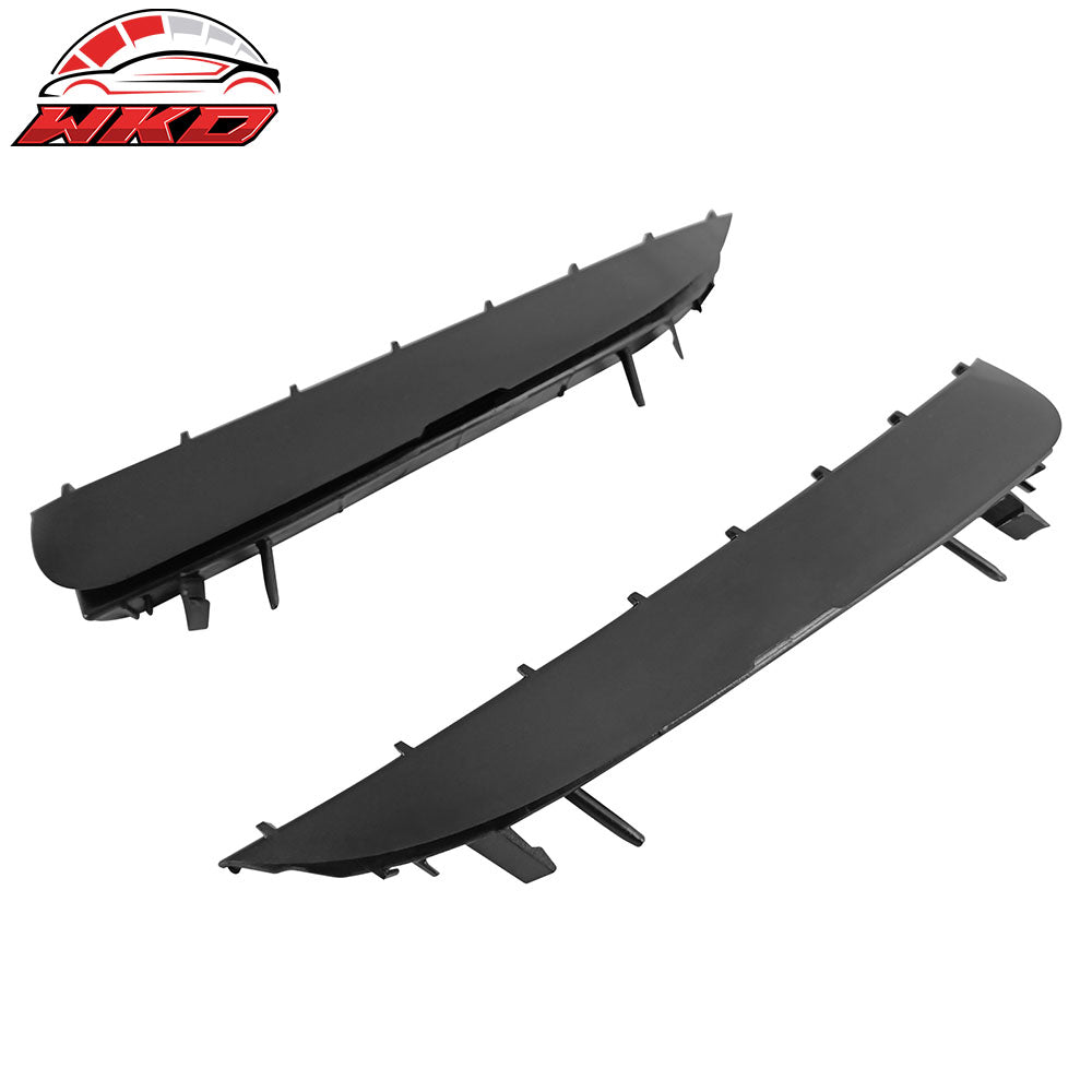 Fits 14-19 Benz W117 C117 CLA-Class Rear Bumper Side Vent Canards ABS Unpainted