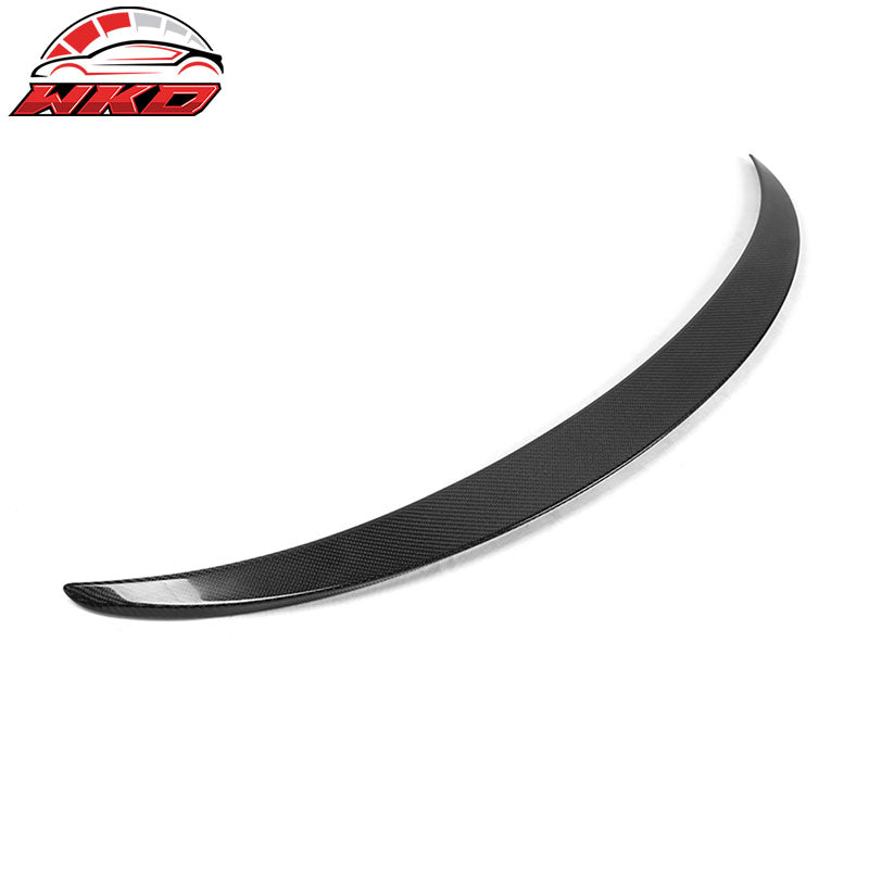Fits 13-18 Benz C117 CLA Class CLA45 P Style Trunk Spoiler - Matte Carbon Fiber