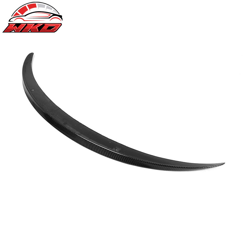 Fits 13-18 Benz C117 CLA Class CLA45 P Style Trunk Spoiler - Matte Carbon Fiber
