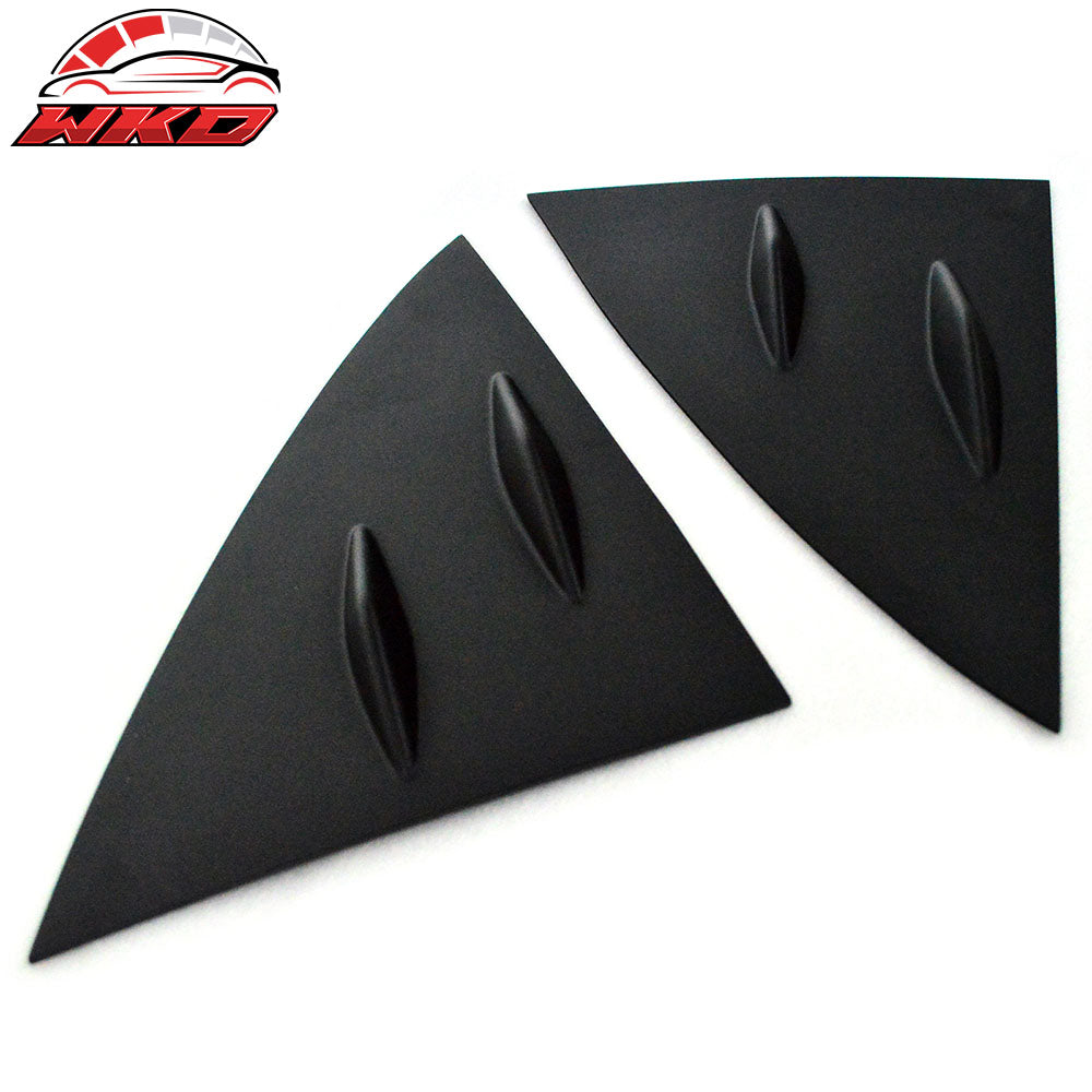 Fits 14-19 Benz W117 C117 CLS-Class Sedan Side Window Louvers Cover Unpainted