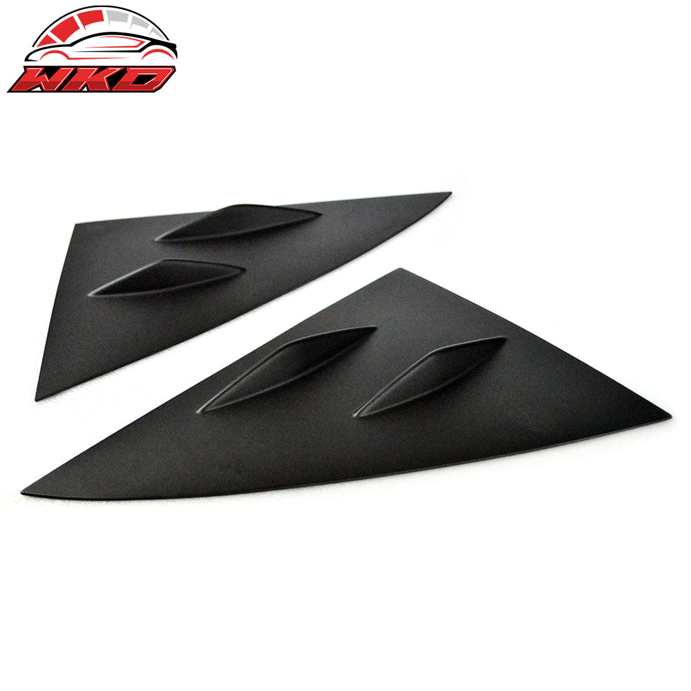 Fits 14-19 Benz W117 C117 CLS-Class Sedan Side Window Louvers Cover Unpainted