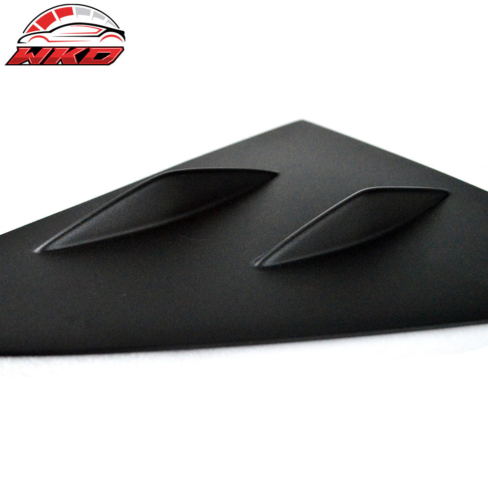 Fits 14-19 Benz W117 C117 CLS-Class Sedan Side Window Louvers Cover Unpainted