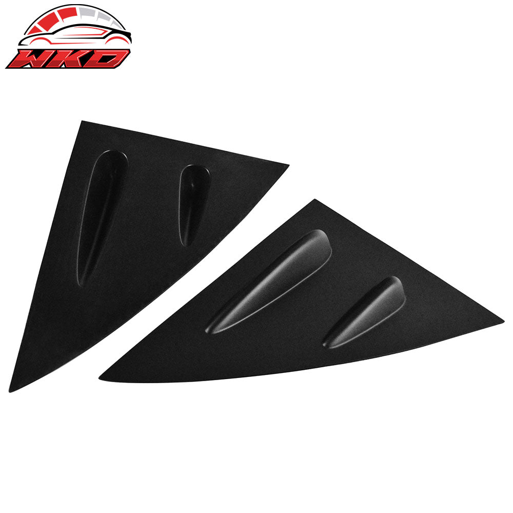 Fits 14-19 Benz W117 C117 CLS-Class 4Dr Side Window Louvers Cover Trim Unpainted