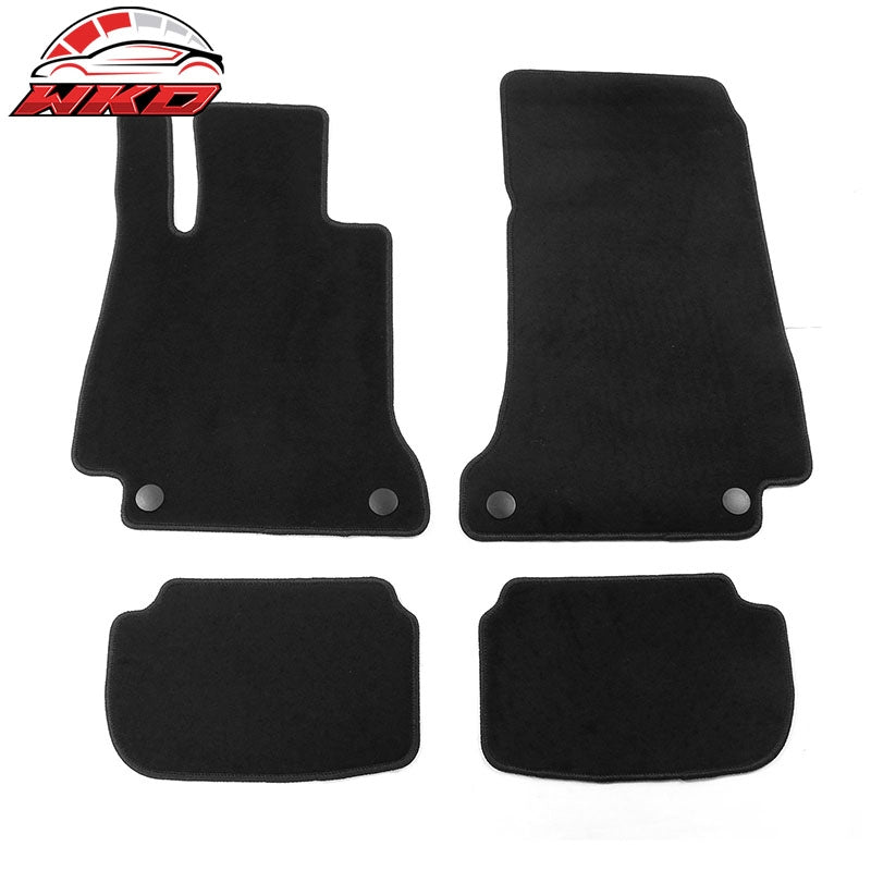 Wholesale 18-23 Benz W238 E-Class 2Dr Front Rear Floor Mats Carpets Liner Nylon Black