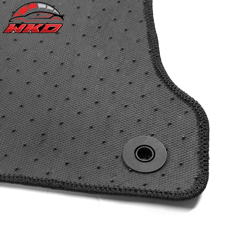Fits 18-23 Benz W238 E-Class 2Dr Front Rear Floor Mats Carpets Liner Nylon Black