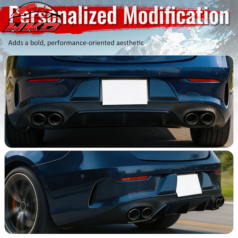 Wholesale 17-23 Benz E-Class E400 E450 E550 C238 E53 Style Rear Diffuser Exhaust Tips - Wikond Auto
