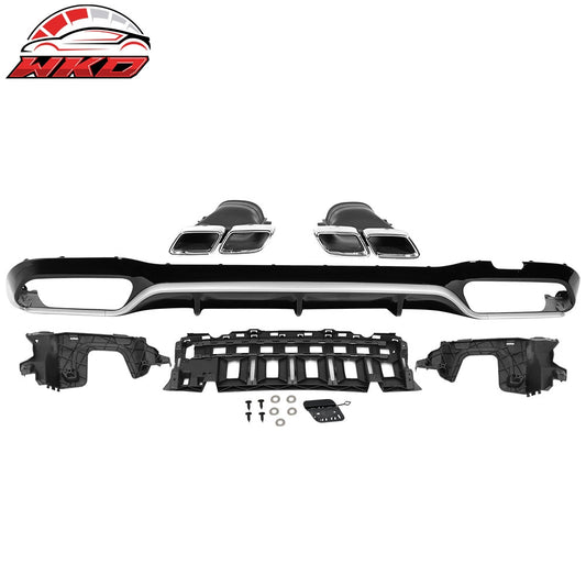 Wholesale 17-18 Benz E-Class W213 Rear Diffuser Kit Unpainted PP