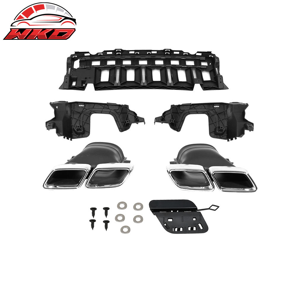 Fits 17-18 Benz E-Class W213 Rear Diffuser Kit Unpainted PP