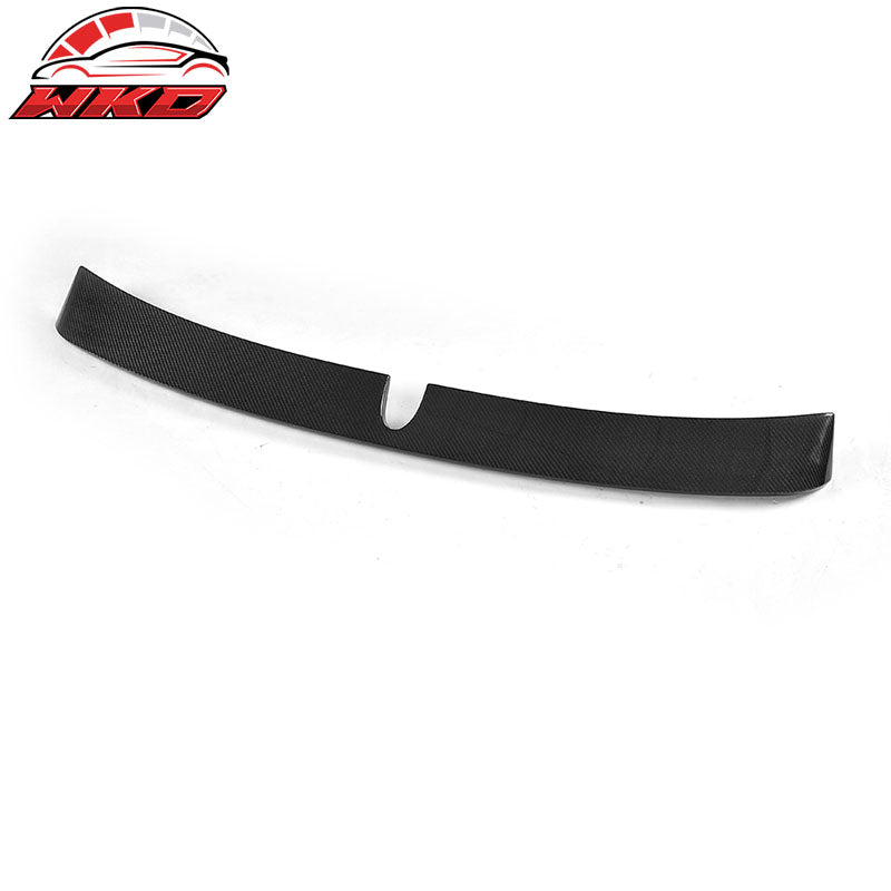 Fits 03-05 Benz E-Class W211 L Style Rear Roof Spoiler Wing Matte Carbon Fiber