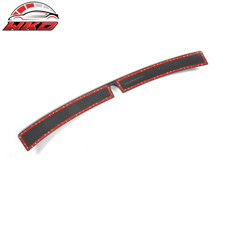 Fits 03-05 Benz E-Class W211 L Style Rear Roof Spoiler Wing Matte Carbon Fiber