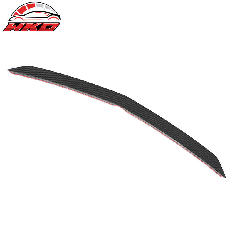 Wholesale 10-16 Benz E-Class W212 Sedan V Style Rear Trunk Spoiler Matte Carbon Fiber