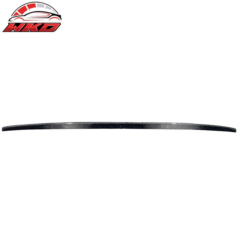 Fits 17-23 BENZ E-Class W213 Carbon Fiber Rear Trunk Spoiler Wing Tail Lip