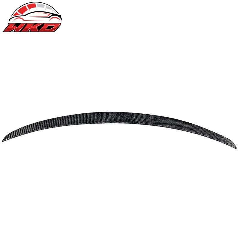 Fits 17-23 Benz E-Class W213 E43 AMG Style Rear Trunk Spoiler Matte Carbon Fiber