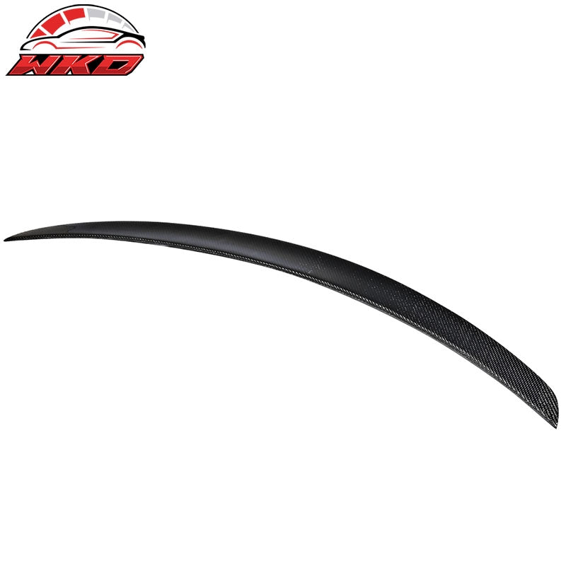 Fits 17-23 Benz E-Class W213 E43 AMG Style Rear Trunk Spoiler Matte Carbon Fiber