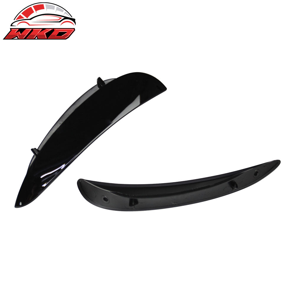 Wholesale 17-23 Benz W213 E Class Sedan AMG Style Front Vent Flaps Painted #040 Black
