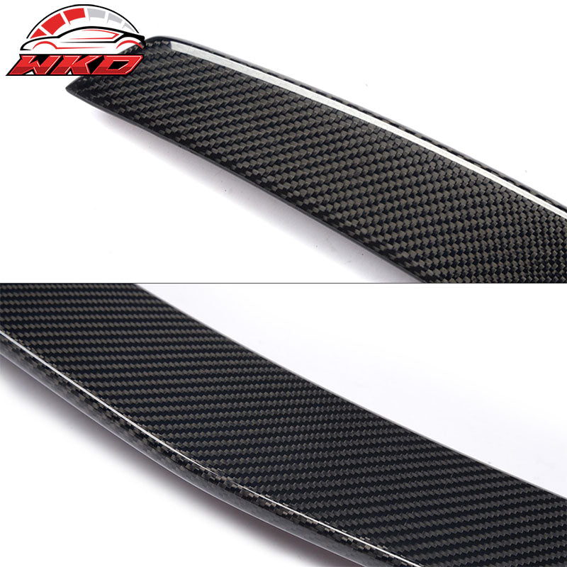 Fits 10-15 Benz E Class W207 Coupe 2Dr PD Style Trunk Spoiler Matte Carbon Fiber