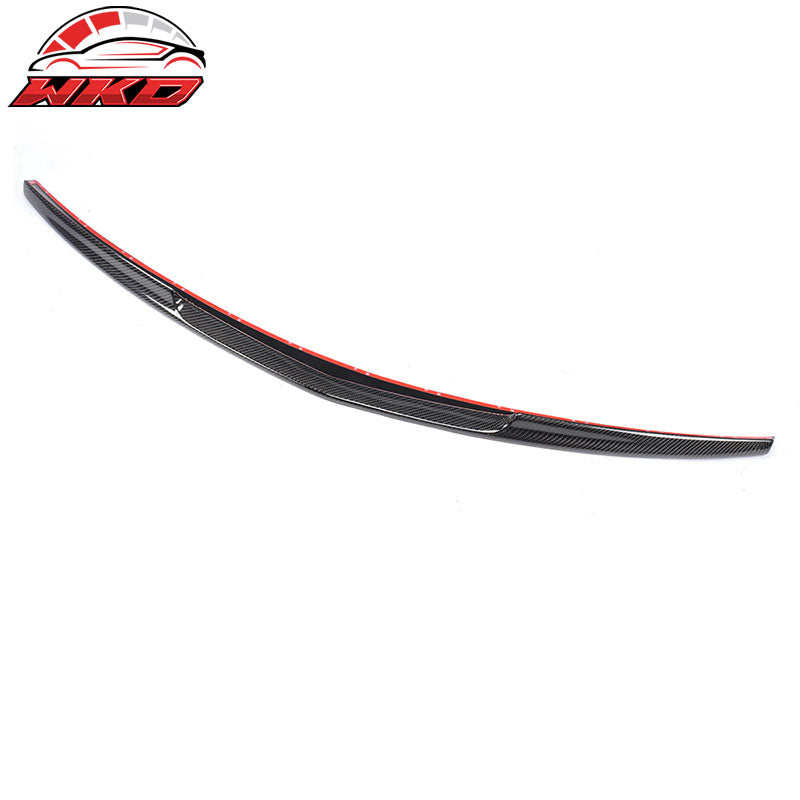 Fits 10-15 Benz W207 E Class Coupe PD Style Rear Trunk Spoiler Carbon Fiber CF