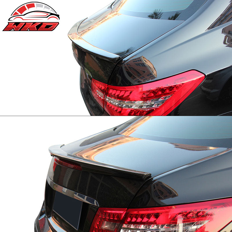 Fits 10-15 Benz W207 E Class Coupe PD Style Rear Trunk Spoiler Carbon Fiber CF