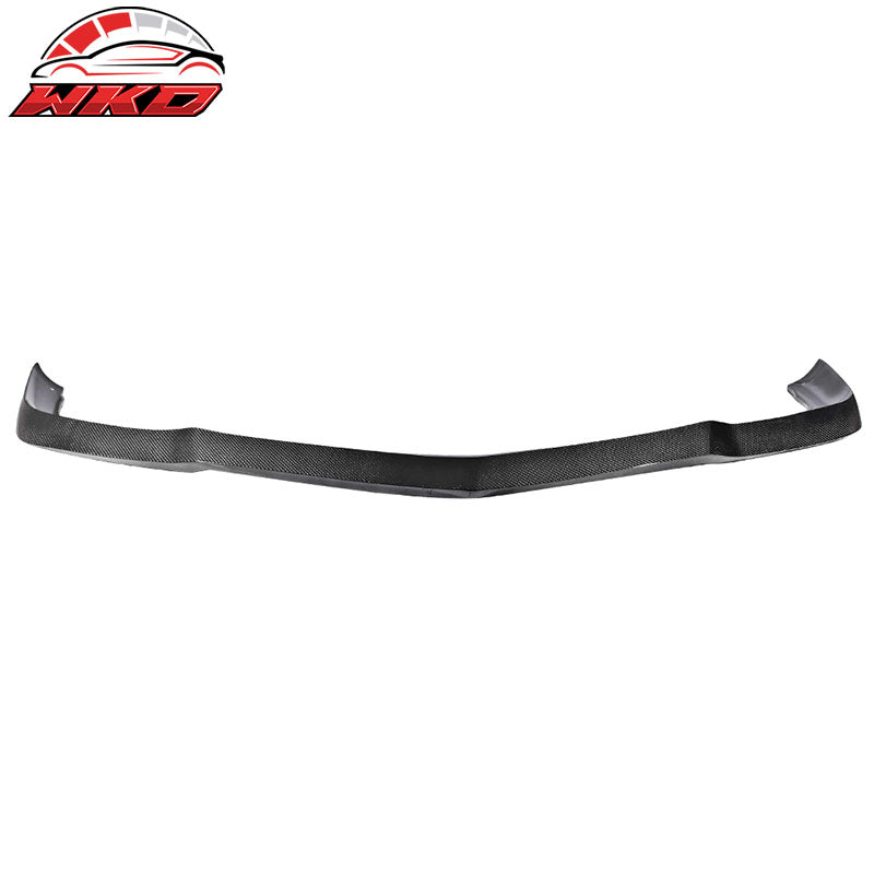 Fits 06-09 Benz W211 E63 AMG XY Style Front Bumper Lip - Matte Carbon Fiber