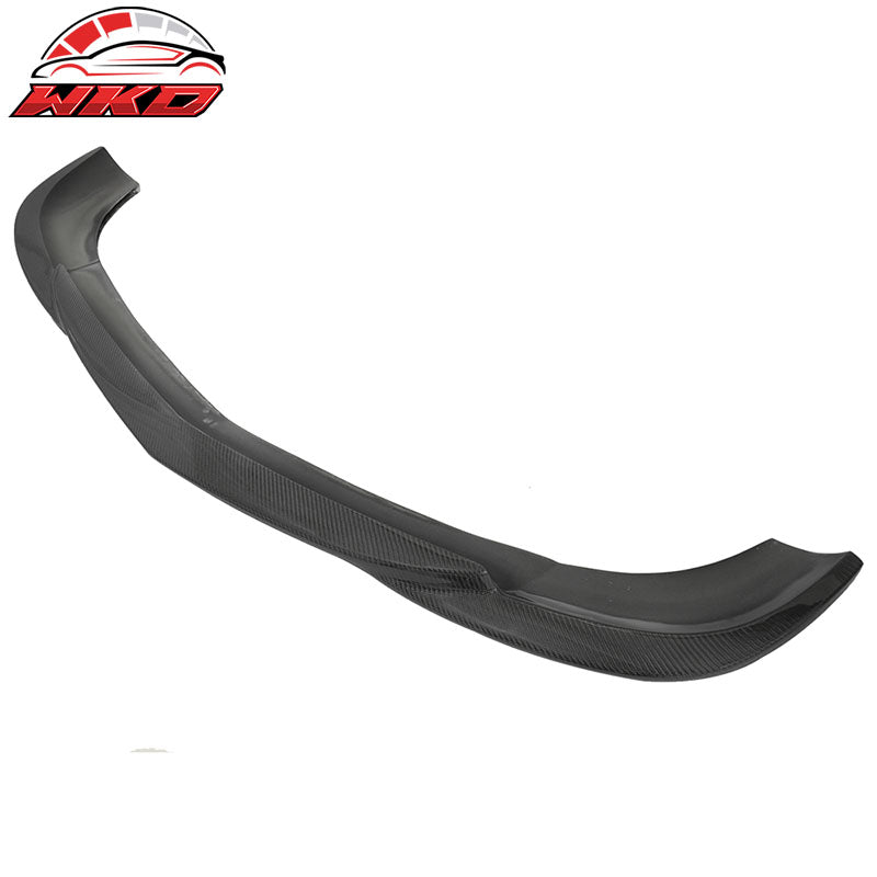 Wholesale 12-14 C-class W204 LCI GH Matte Black Carbon Fiber Front Bumper Lip Spoiler