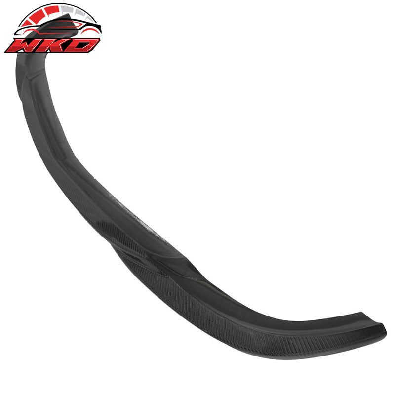 Wholesale 08-11 Benz C Class W204 Sedan AMG Matte Carbon Fiber (CF) Front Bumper Lip