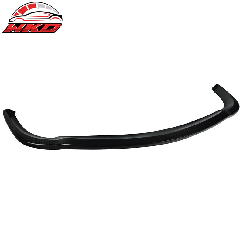 Fits 03-06 Benz SL Class R230 Front Bumper Lip Matte Carbon Fiber