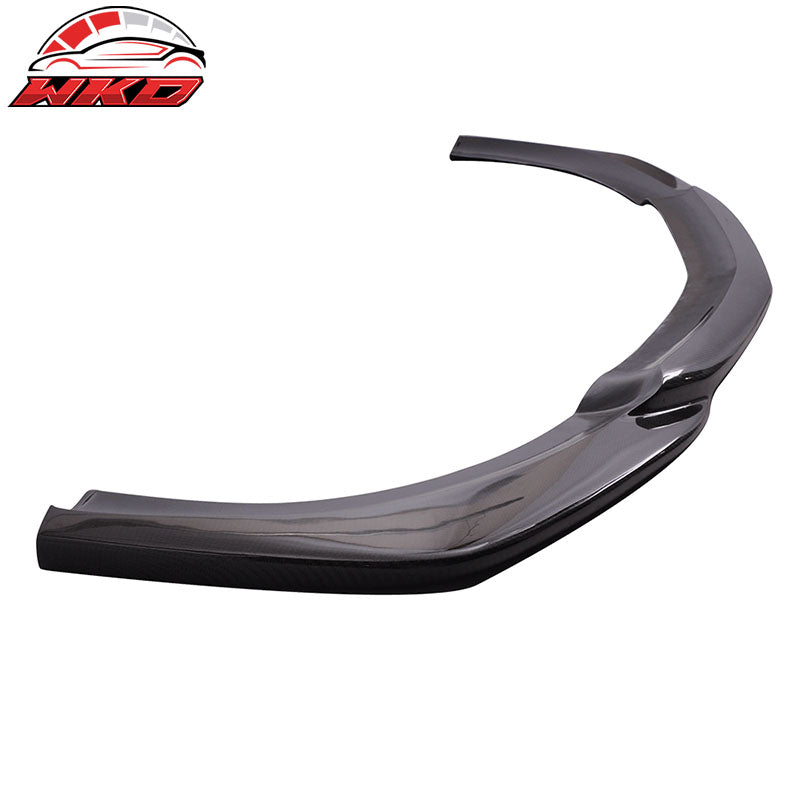 Fits 10-13 Benz E Class W212 4Dr AMG Godhand Front Bumper LipMatte Carbon Fiber