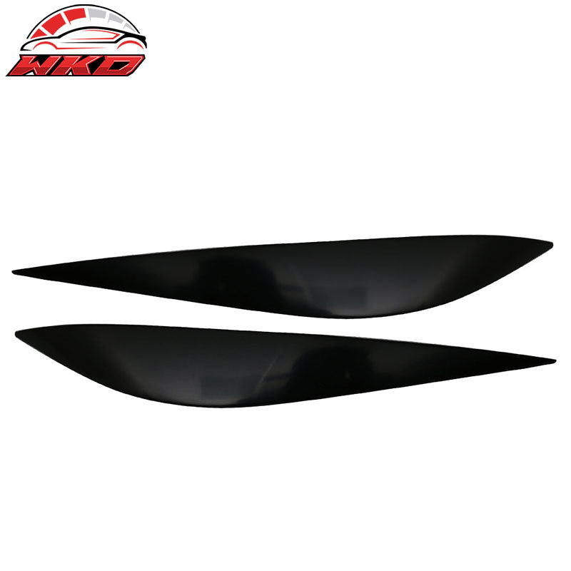 Wholesale 08-11 Benz C Class W204 Unpainted Front Headlight Eyebrow Eyelid Cover Pair