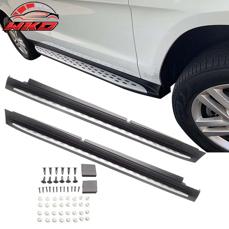 Fits 13-19 Benz GL-Class X166 OE Factory Style Running Board Side Steps Nerf Bar