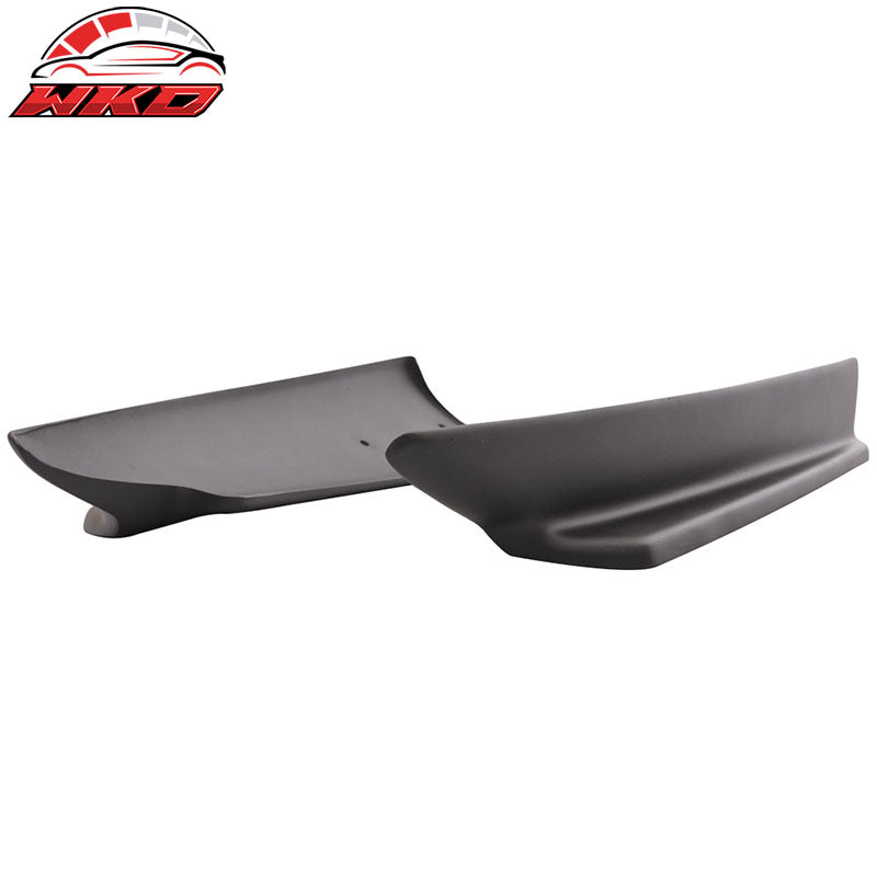 Wholesale 14-18 C117 CLA Class IKON Style Painted Matte Black Rear Bumper Splitter