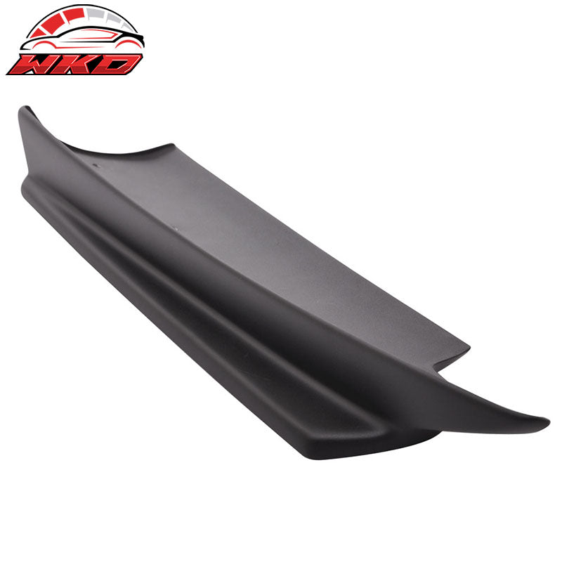 Fits 14-18 C117 CLA Class IKON Style Painted Matte Black Rear Bumper Splitter