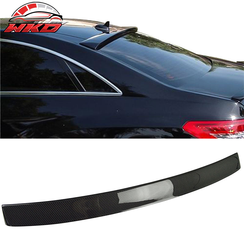 Fits 10-17 Benz E Class W207 C207 2Dr Coupe Rear Roof Spoiler Matte Carbon Fiber