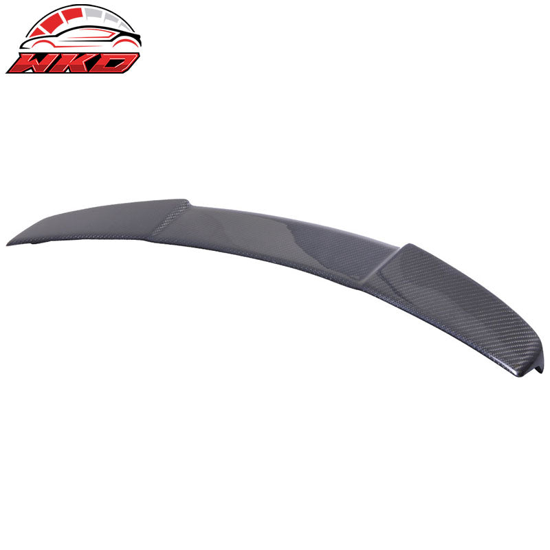 Fits 13-18 Benz W176 A Class IKON Style Rear Roof Spoiler Matte Carbon Fiber CF