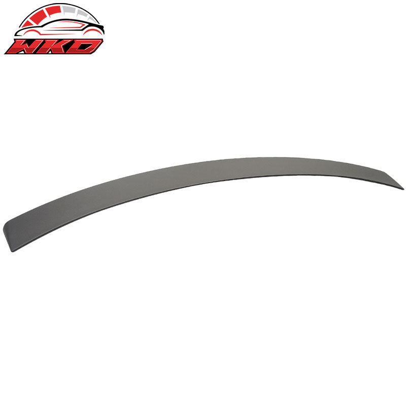 Fits 08-14 Benz C-Class W204 C204 Sedan OE Style Matte Black Rear Roof Spoiler