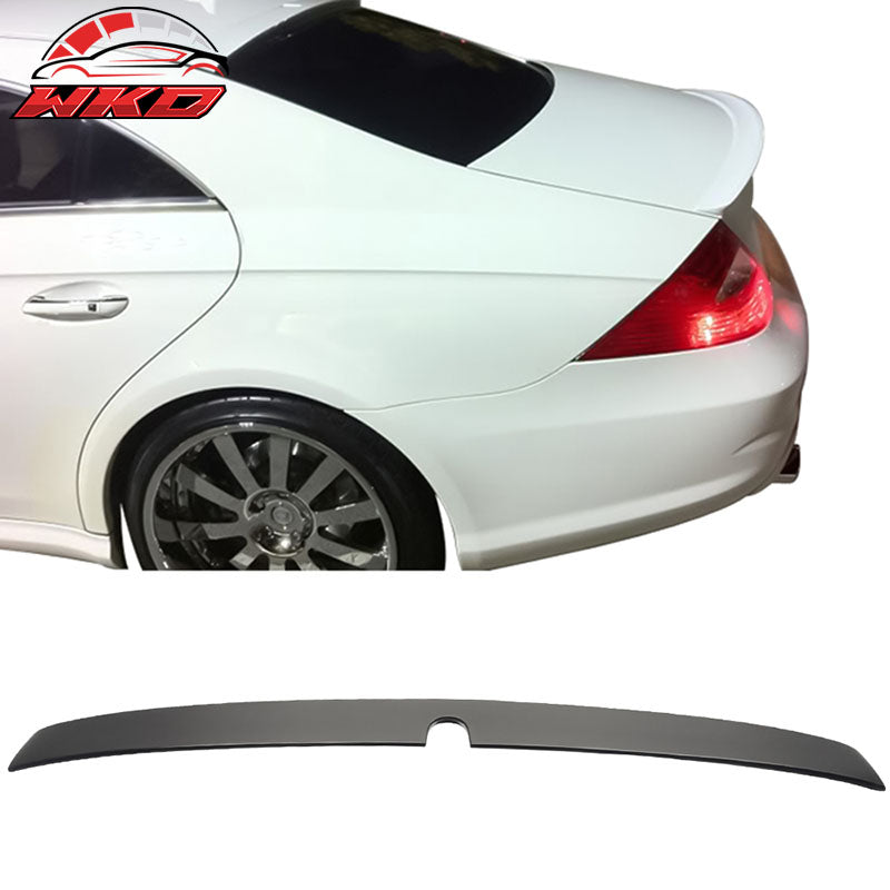 Fits 05-10 Benz W219 CLS-Class RL Styled Rear Roof Spoiler Wing ABS Unpainted
