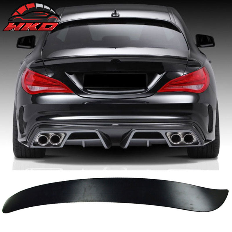 Fits 13-18 Benz C117 W117 CLA Class OE Style Rear Roof Window Spoiler Unpainted
