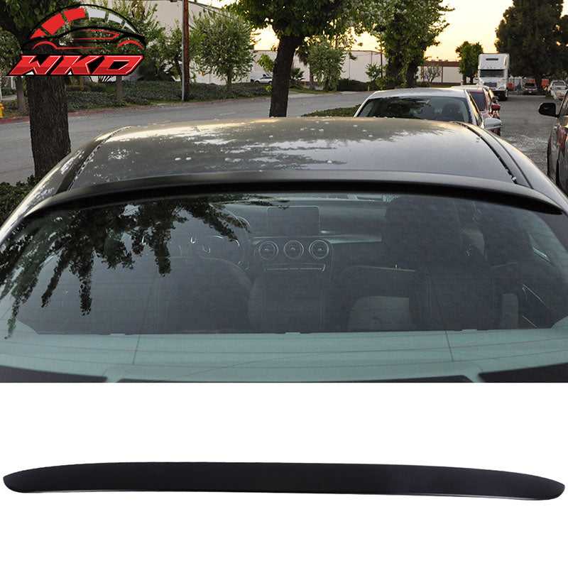 Fits 15-21 Benz C Class W205 Sedan OE Style Rear Roof Window Spoiler Wing ABS