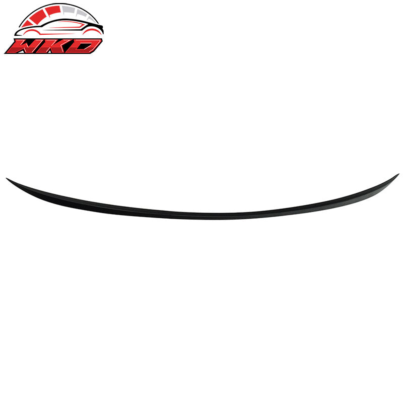 Fits 15-21 Benz W205 C Class Sedan OE Style Rear Trunk Spoiler Lip ABS Unpainted