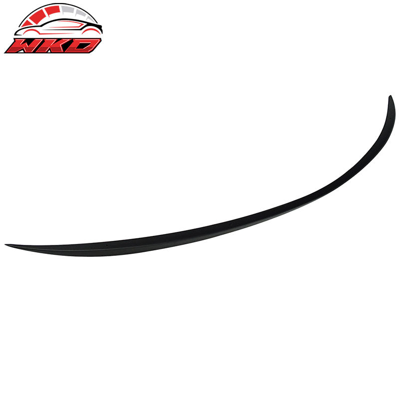 Fits 15-21 Benz W205 C Class Sedan OE Style Rear Trunk Spoiler Lip ABS Unpainted