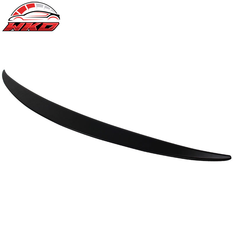 Fits 17-23 Benz E Class W213 Sedan OE Style Rear Trunk Spoiler Lip Unpainted ABS
