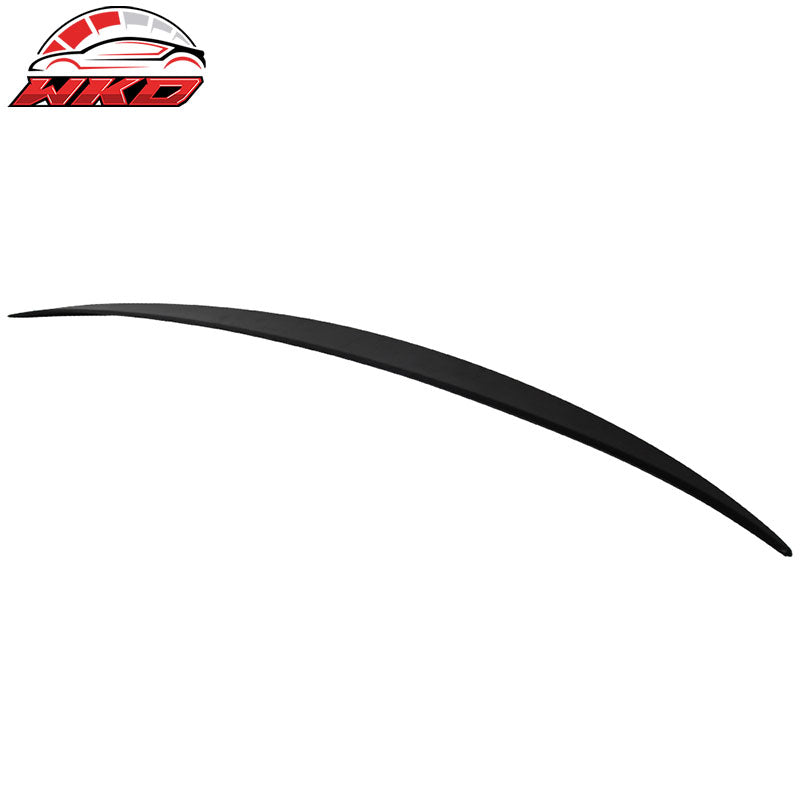 Fits 17-23 Benz E Class W213 Sedan OE Style Rear Trunk Spoiler Lip Unpainted ABS
