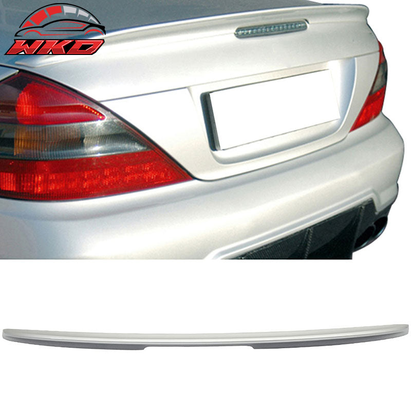 Fits 03-11 Benz R230 SL-Class AMG Style Rear Trunk Spoiler Matte Carbon Fiber