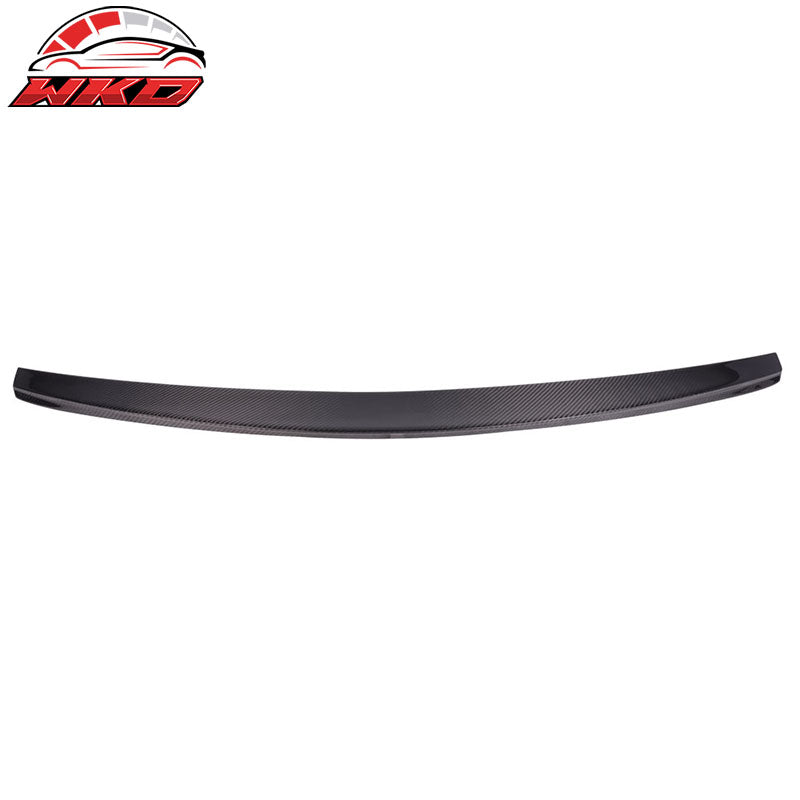 Fits 08-14 Benz C-Class W204 Sedan IKON Style Carbon Fiber CF Rear Trunk Spoiler