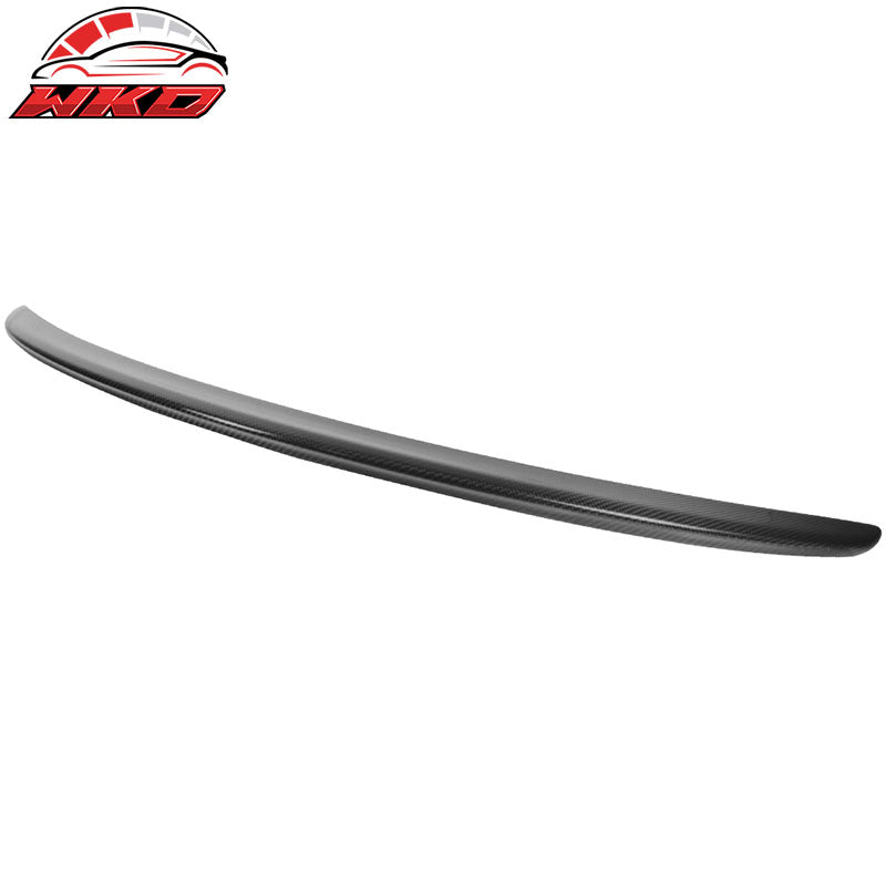 Fits 15-21 Benz W205 C Class Coupe AMG Style Carbon Fiber CF Rear Trunk Spoiler