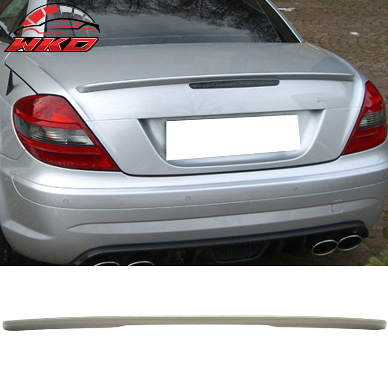 Fits 05-10 Benz R171 SLK-Class AMG Style Rear Trunk Spoiler Wing ABS Unpainted