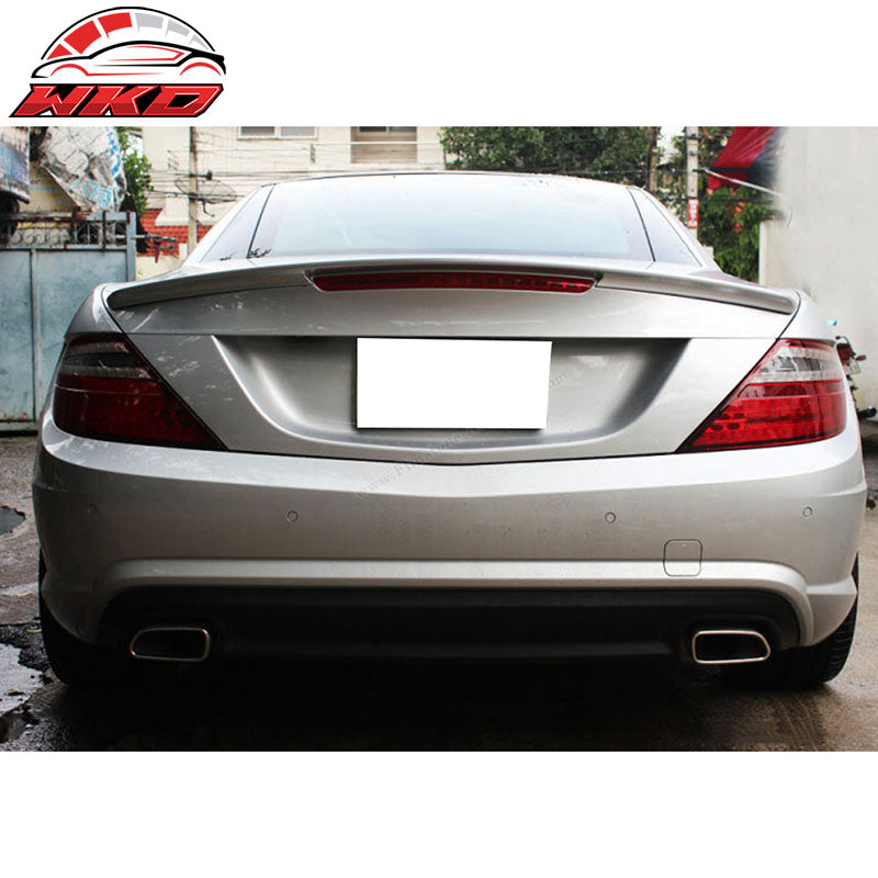 Fits 11-16 Benz SLK Class R172 AMG Style Rear Trunk Spoiler Wing Carbon Fiber CF