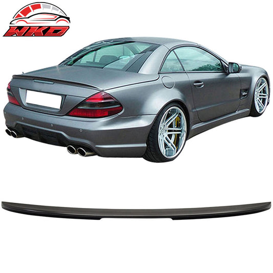 Wholesale 03-11 Benz R230 SL-Class AMG Style Rear Trunk Spoiler Wing Unpainted Black