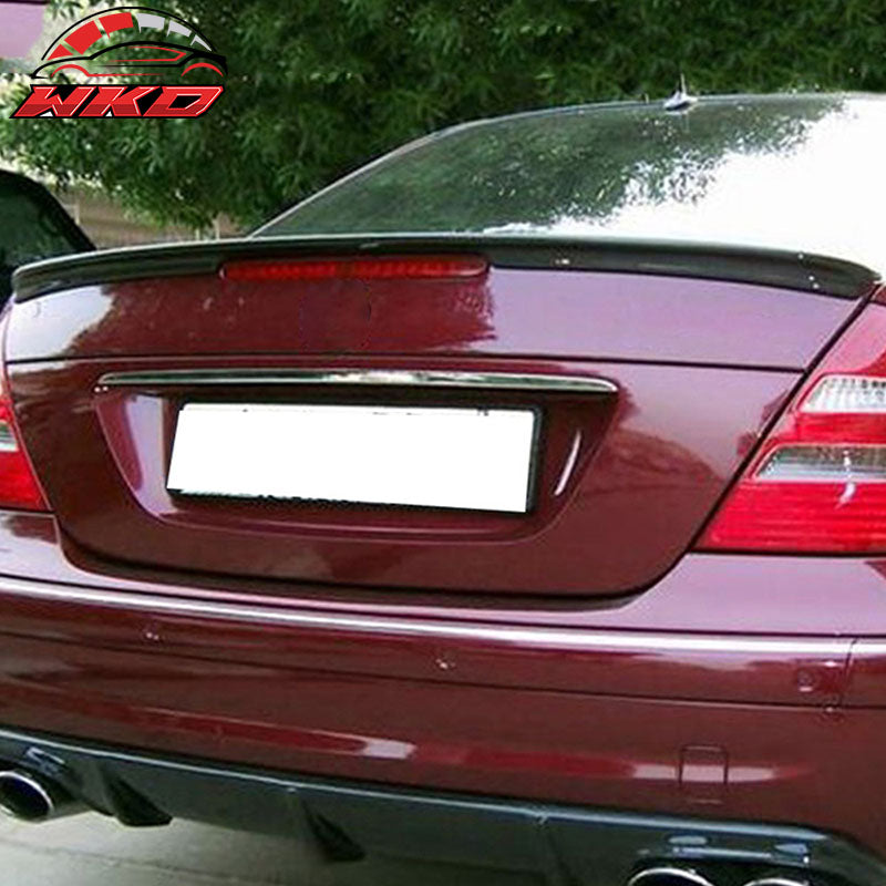 Fits 03-09 Benz E-Class W211 Sedan AMG Style Rear Trunk Spoiler Wing Unpainted